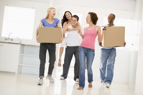 Removal van and moving team serving Westkensington residential streets