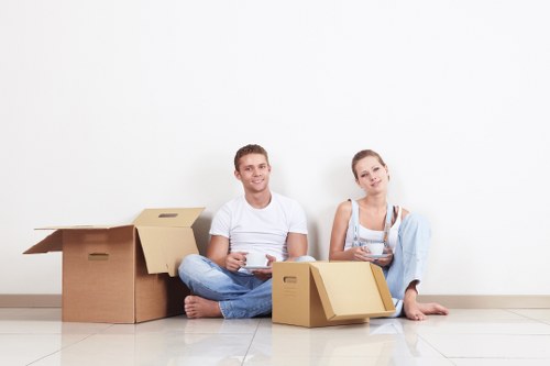 Residential move in Westkensington with stairs and access considerations
