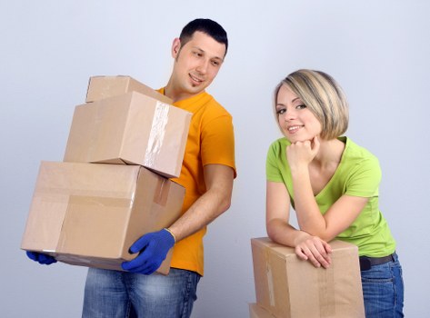 Local moving team working on a residential removal in West Kensington