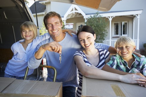 Customer confirming a removals booking and service details