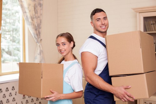 Smooth moving day with professional West Kensington removals support