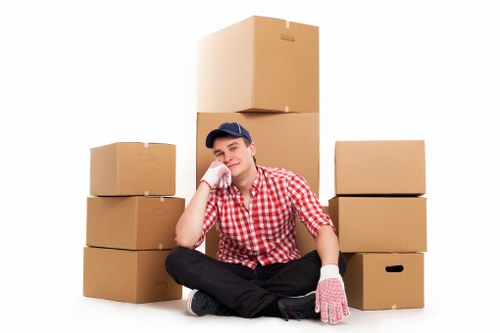 Careful packing and loading for a Westkensington home move